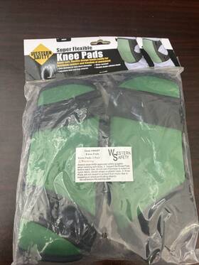 60737 Western Safety Super Flexible Knee Pads Maximum Comfort Water Resistant Adjustable