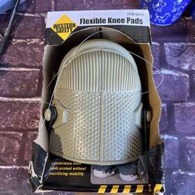 93177 Western Safety Protective Knee Pads With Straps For Work Flexible And Durable Equipment