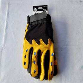 95542 Western Safety Mechanics Leather Gloves For Shop Industrial Machining