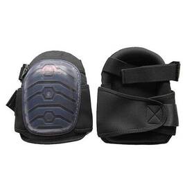 12f683 Westward Knee Pad Univ Hook/loop Black Pr 190735738979