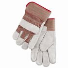 Mpg1200 White Gloves Memphis Economy Grade Red Leather Large