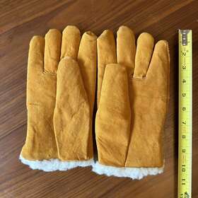 20plcq Work Horse Workhorse Leather Gloves Warm Fuzzy Inside New Protect Hands Everyday Use