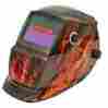 X701-rf Black Size Auto-darkening Weldin Glx One Welding Helmet With Red Flames 817652015845