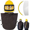 Xqicx0081331545289658 Vevor Air Fed Supplied Safety Sandblast Helmet Sand 865472833743