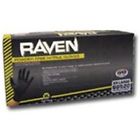 Sas66520 Xxl Raven Gloves Safety Blk Nitrile Free Pwdr Sas