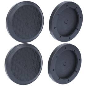 02-0930-4 Yageannl 4 Pack Car Round Rubber Arm Pads Heavy Duty Lift Accessories Fo