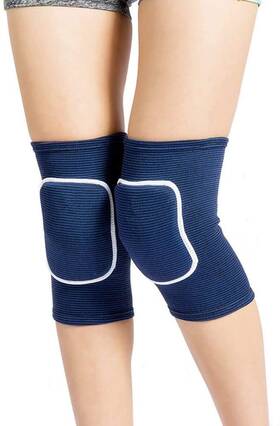 Yicyc 708200501081 Volleyball Knee Pads For Dancers Soft Breathable Small Blue