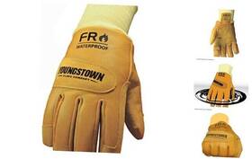 12-3465-60-l Youngstown Equipment Co Glove Leather Waterproof Ground Winter Work Gloves For Men - Large