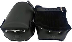 Zeluga 810133221308 Non-slip Kneepads With Adjustable Straps Safety Leather Knee Pads Dense