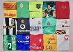 Bulk Lot (15) Men Soccer Jerseys Nike Adidas Clubs & National Teams Mixed Szs. Fixed Price $258.99.
