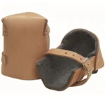 Kraft Tool Deluxe Leather Knee Pads Has 1/2" Thick Felt. Fixed Price $40.60.