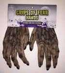 Adult Werewolf Monster Hands Pvc Gloves Halloween Costume MR156017. Fixed Price $12.49.