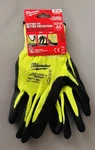 Milwaukee 48-73-8933 Hi-vis Cut Level Polyurethane Dipped Gloves X-large -A3. Fixed Price $23.12.