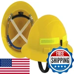 Delta Plus Erb 19752 Americana Wildlands Full Brim Hard Hat Mega Ratchet Yellow. Fixed Price $101.44.
