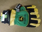 John Deere Work Gloves Mens Xl Thinsulate Deerskin Leather Farm Field Tractor. Fixed Price $24.99.