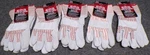 Lot Of 5 Boss Split Leather Palm Work Gloves 4092 Size Large. Fixed Price $19.99.