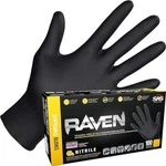 Sas Raven Black Nitrile Gloves Powder Free New 7MIL Version (100 Per Box). Fixed Price $24.99.