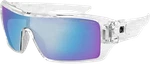 Bobster Paragon Sunglasses EPAR002 Gloss White Smoke Cyan Mirror Lens. Fixed Price $22.23.