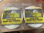 2 Pack Occunomix Stow-away Sun Shade Hard Hat Hi-viz. Fixed Price $13.19.