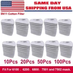 10/20/50PCS 5N11 Cotton Replacement For 6200 6800 7502 Respirator Filters. Fixed Price $8.96.