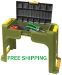 Garden Kneeler Seat Bench Tool Storage Cushion Pad Lawn Yard - Ships Free. Fixed Price $71.49.