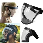 Anti-fog Full Face Mask Paint Dust Eye Safe Protective Transparent Shield+filter. Fixed Price $8.50.