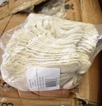 Lot Of 480 Pairs Seidman Associates Non Grip String Gloves M/l Size White. Fixed Price $149.99.