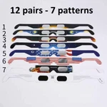 12 Pairs Bookishbunny Solar Eclipse Viewers Paper Glasses Iso Certified Sun. Fixed Price $9.97.