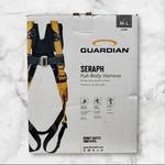 Guardian 11160 Fall Protection Seraph Universal Arrest Harness Medium To Large. Fixed Price $28.99.