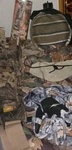 Arctic Full Finger Lightweight Camouflage Hunting Gloves Gray Black White Brown. Fixed Price $19.99.