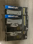 New 2-PACK Mintcraft Hardware 4" Light Duty Strap Hinge Zinc Plated Steel (3). Fixed Price $16.95.