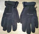 Mens Large Marmot Brand Winter Gloves Black Gray Adjustable Cuffs Warm!. Fixed Price $8.76.