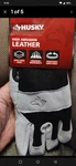 Husky X-large Abrasion-resistant Leather Outdoor Work Gloves New Xl. Fixed Price $16.99.