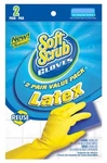 Big Time Products 12322-26 Medium Yellow Caring Hands Latex Gloves Count. Fixed Price $27.89.