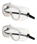 **(set Of 2) 440 Basic Direct Vent Goggles Clear Lens / Body - Uv Eye Protection. Fixed Price $10.99.
