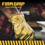 Nwt Firm Grip Full Grain Deerskin Leather Work Gloves Size (5137) Heavy Duty. Fixed Price $18.99.