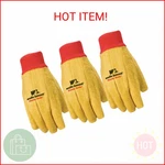 Wells Lamont Polyester Cotton Chore Gloves, Standard Weight, One Size, 3 Pac. Fixed Price $13.63.