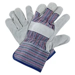 12 Pairs Liberty 3260SQ Leather Palm Safety Split Cowhide Cuff Gloves. Fixed Price $38.00.