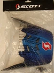 New Scott 250 Gamma Kids Mx Helmet Visor - Blue/black #2234871034222. Fixed Price $13.00.