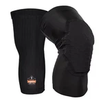 Proflex Black Padded Foam Soft Shell Knee Sleeves With Pull Over Closure Light-w. Fixed Price $23.61.