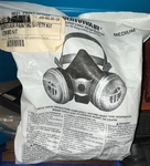 Survivair Half Mask Air-purifying Respirator Size 862101 New Open Box. Fixed Price $30.00.
