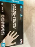 Sas 6592-20 Value-touch Powder-free Latex Gloves, Medium, 100 Count. Fixed Price $14.38.