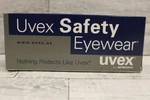 Uvex Xc Genesis Safety Glasses W/ Black Frame & Gray Lens - S3301X New. Fixed Price $5.00.