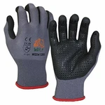 Wolf Work Gloves Nitrile Foam Palm Coated With Dots Grips Nylon Shell 12 Pairs. Fixed Price $29.95.