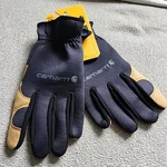 Carhartt High Dexterity Open Cuff Gloves Sz Xl Mens New Blk/tan. Fixed Price $19.99.
