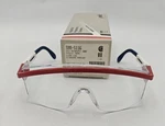 New! Nos Uvex Astrospec 3000 Patriot Frame Clear Lens Safety Glasses Made In Usa. Fixed Price $9.95.