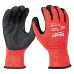 Milwaukee Tool 48-73-8633 Work Gloves, Cut Level A3 Dipped Nitrile Sandy. Fixed Price $10.97.