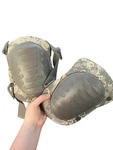 Knee Pads Work Army Military Surplus Used Acu Usgi Digital Camo Adjustable. Fixed Price $7.99.