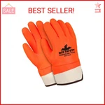 Mcr Safety 6521SCO Double Dipped Pvc Foam Lined Sandy Finish Men's Gloves With. Fixed Price $17.20.