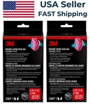2 Pack - 3M Organic Vapor And Acid Gas Cartridge Replacement Pink. Fixed Price $22.99.